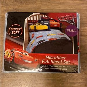 Disney Cars Microfiber Full Sheet Set